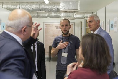 Historycy z Uzbekistanu w IPN – Warszawa, 16 października 2018. Fot Katarzyna Adamów (IPN)