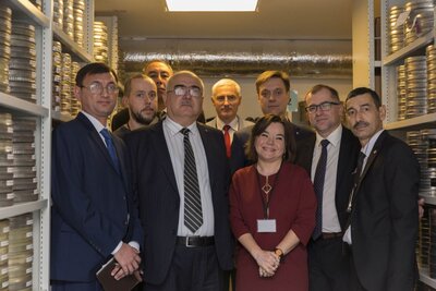 Historycy z Uzbekistanu w IPN – Warszawa, 16 października 2018. Fot Katarzyna Adamów (IPN)