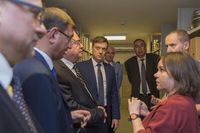 Historycy z Uzbekistanu w IPN – Warszawa, 16 października 2018. Fot Katarzyna Adamów (IPN)