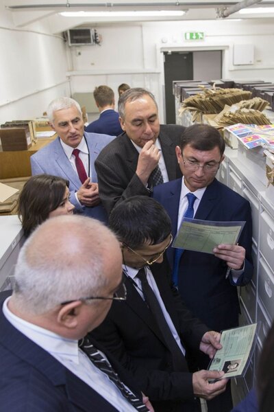 Historycy z Uzbekistanu w IPN – Warszawa, 16 października 2018. Fot Katarzyna Adamów (IPN)