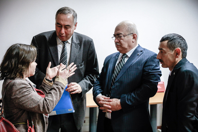 Historycy z Uzbekistanu w IPN – Warszawa, 16 października 2018. Fot. Sławek Kasper (IPN)