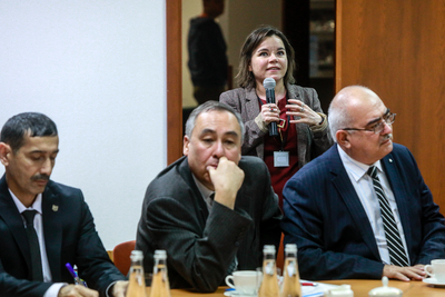 Historycy z Uzbekistanu w IPN – Warszawa, 16 października 2018. Fot. Sławek Kasper (IPN)