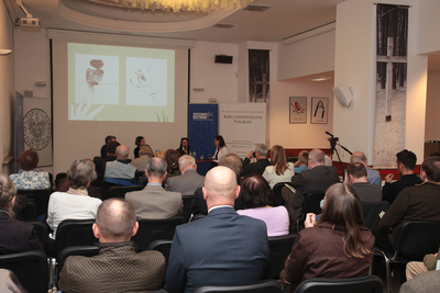 Prezentacja książki Szymona Sławińskiego „Róża” o Matce Elżbiecie Róży Czackiej – Warszawa, 16 października 2018. Fot. Piotr Życieński (IPN)