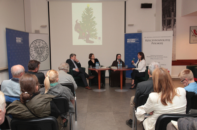 Prezentacja książki Szymona Sławińskiego „Róża” o Matce Elżbiecie Róży Czackiej – Warszawa, 16 października 2018. Fot. Piotr Życieński (IPN)