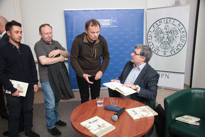 Prezentacja książki Szymona Sławińskiego „Róża” o Matce Elżbiecie Róży Czackiej – Warszawa, 16 października 2018. Fot. Piotr Życieński (IPN)