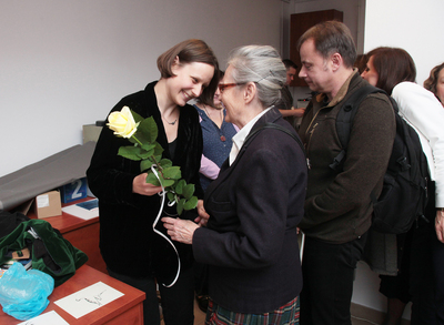 Prezentacja książki Szymona Sławińskiego „Róża” o Matce Elżbiecie Róży Czackiej – Warszawa, 16 października 2018. Fot. Piotr Życieński (IPN)