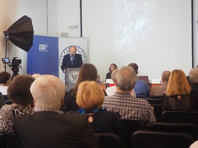 Dyrektor Biura Upamiętniania Walk i Męczeństwa IPN Adam Siwek (fot. B. Nowak, BUWiM IPN)