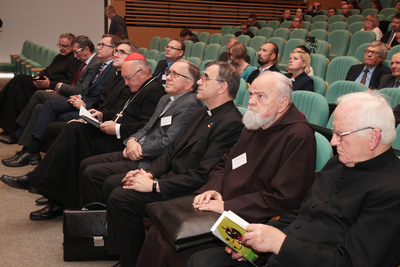 Otwarcie konferencji „Wiara i patriotyzm. Msze za Ojczyznę bł. ks. Jerzego Popiełuszki...” – Warszawa 18 października 2018. Fot. Piotr Życieński (IPN)
