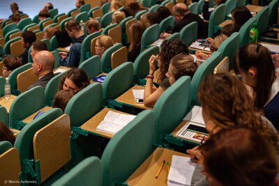 Otwarcie konferencji „Wiara i patriotyzm. Msze za Ojczyznę bł. ks. Jerzego Popiełuszki...” – Warszawa 18 października 2018. Fot. Marcin Jurkiewicz (IPN)