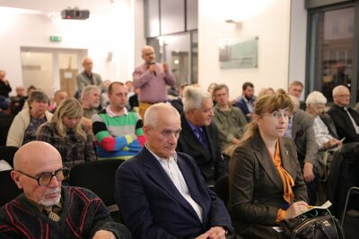 Promocja książki Damiana Karola Markowskiego „Anatomia strachu. Sowietyzacja obwodu lwowskiego 1944–1953...” – Warszawa, 18 października 2018. Fot. Aleksandra Wierzchowska (IPN)