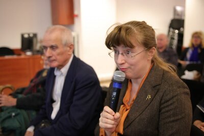 Promocja książki Damiana Karola Markowskiego „Anatomia strachu. Sowietyzacja obwodu lwowskiego 1944–1953...” – Warszawa, 18 października 2018. Fot. Aleksandra Wierzchowska (IPN)