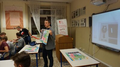 Warsztaty i prezentacja gry „Niepodległa” w Szkolnym Punkcie Konsultacyjnym im. Gustawa Herlinga-Grudzińskiego przy Ambasadzie RP w Rzymie – 18–20 października 2018
