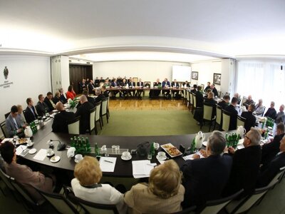 Senat RP: konferencja poświęcona kard. Augustowi Hlondowi SDB prymasowi Polski w 70 rocznicę śmierci – 22 października 2018. Fot. Katarzyna Czerwińska (Senat RP)