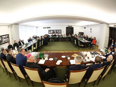 Senat RP: konferencja poświęcona kard. Augustowi Hlondowi SDB prymasowi Polski w 70 rocznicę śmierci – 22 października 2018. Fot. Katarzyna Czerwińska (Senat RP)