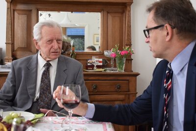 Spotkanie delegacji IPN ze Zbigniewem Siemaszką