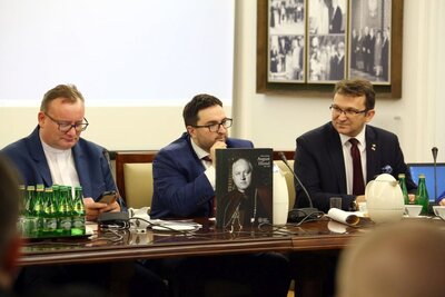 Senat RP: prezentacja albumu Łukasza Kobieli „August Hlond 1881–1948” – 22 października 2018. Fot. Katarzyna Czerwińska (Senat RP)