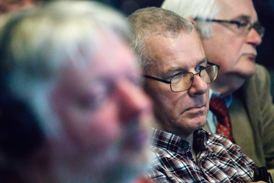 Dyskusja poświęcona była Hucie Warszawa. Fot. Sławek Kasper (IPN)