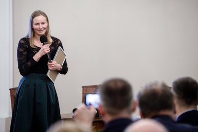 W Belwederze wręczono Nagrodę im. Janusza Kurtyki – Warszawa, 24 października 2018. Fot. Sławek Kasper (IPN)