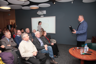 Inauguracja cyklu „Na północ od Warszawy. Warmia i Mazury w XX w.” – Warszawa, 25 października 2018. Fot. Piotr Życieński (IPN)