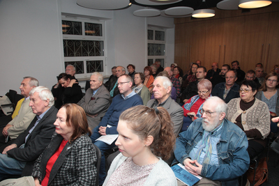Inauguracja cyklu „Na północ od Warszawy. Warmia i Mazury w XX w.” – Warszawa, 25 października 2018. Fot. Piotr Życieński (IPN)
