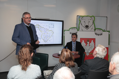 Inauguracja cyklu „Na północ od Warszawy. Warmia i Mazury w XX w.” – Warszawa, 25 października 2018. Fot. Piotr Życieński (IPN)