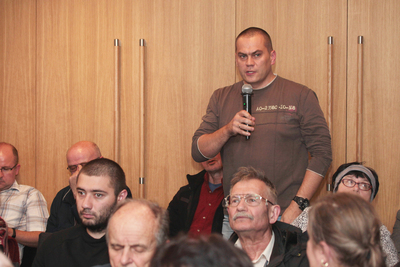 Inauguracja cyklu „Na północ od Warszawy. Warmia i Mazury w XX w.” – Warszawa, 25 października 2018. Fot. Piotr Życieński (IPN)