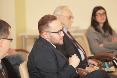 Sympozjum naukowe „Problemy wyszukiwania informacji w polskich archiwach” – Warszawa, 25 października 2018. Fot. Piotr Życieński (IPN)