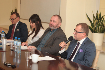 Sympozjum naukowe „Problemy wyszukiwania informacji w polskich archiwach” – Warszawa, 25 października 2018. Fot. Piotr Życieński (IPN)