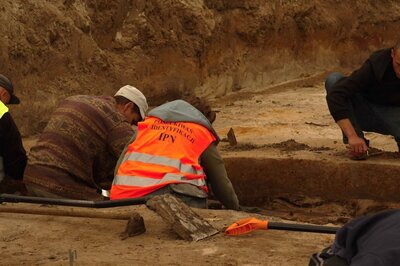 Badania archeologiczne na terenie byłego obozu NKWD w Trzebusce – 25 września – 23 października 2018
