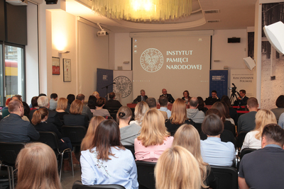 Sympozjum naukowe „Problemy wyszukiwania informacji w polskich archiwach” – Warszawa, 26 października 2018. Fot. Piotr Życieński (IPN)