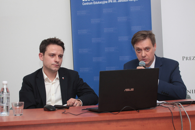 Sympozjum naukowe „Problemy wyszukiwania informacji w polskich archiwach” – Warszawa, 26 października 2018. Fot. Piotr Życieński (IPN)