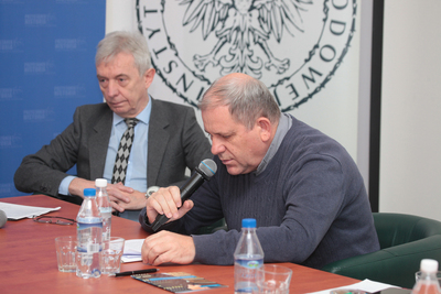 Sympozjum naukowe „Problemy wyszukiwania informacji w polskich archiwach” – Warszawa, 26 października 2018. Fot. Piotr Życieński (IPN)