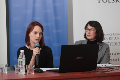 Sympozjum naukowe „Problemy wyszukiwania informacji w polskich archiwach” – Warszawa, 26 października 2018. Fot. Piotr Życieński (IPN)