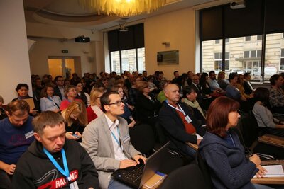 Konferencja naukowa „Zasób – specyfika – upowszechnianie. Film i fotografia we współczesnym archiwum” – Warszawa, 29 października 2018. Fot. Katarzyna Adamów (Archiwum IPN)