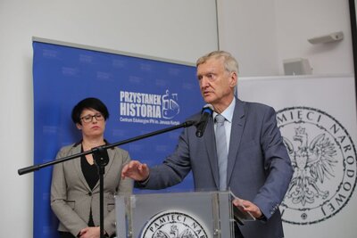 Konferencja naukowa „Zasób – specyfika – upowszechnianie. Film i fotografia we współczesnym archiwum” – Warszawa, 29 października 2018. Fot. Katarzyna Adamów (Archiwum IPN)