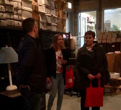 Przystanek Historia IPN w Chicago – 24–31 października 2018. Wizyta w archiwum „Dziennika Związkowego”