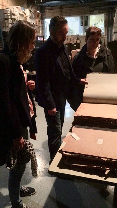 Przystanek Historia IPN w Chicago – 24–31 października 2018. Wizyta w archiwum „Dziennika Związkowego”