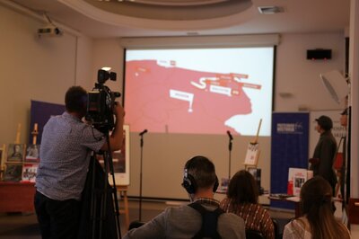 IPN na stulecie odzyskania niepodległości – konferencja prasowa na temat działań Instytutu – Warszawa, 30 października 2018. Fot. Aleksandra Wierzchowska (IPN)