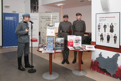 IPN na stulecie odzyskania niepodległości – konferencja prasowa na temat działań Instytutu – Warszawa, 30 października 2018. Fot. Piotr Życieński (IPN)