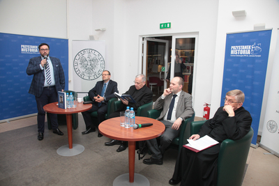 Promocja III tomu „Pro memoria” – dzienników prymasa Stefana Wyszyńskiego – Warszawa, 29 października 2018. Fot. Piotr Życieński (IPN)