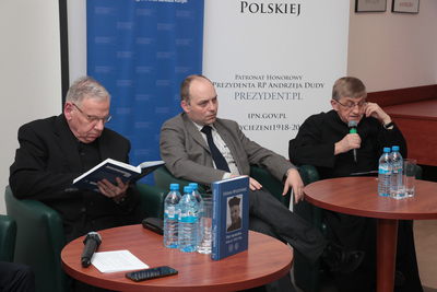 Promocja III tomu „Pro memoria” – dzienników prymasa Stefana Wyszyńskiego – Warszawa, 29 października 2018. Fot. Piotr Życieński (IPN)