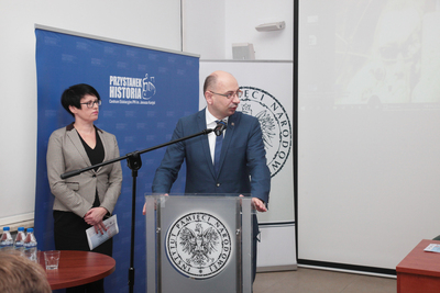 Konferencja naukowa „Zasób – specyfika – upowszechnianie. Film i fotografia we współczesnym archiwum” – Warszawa, 29 października 2018. Fot. Piotr Życieński (IPN)