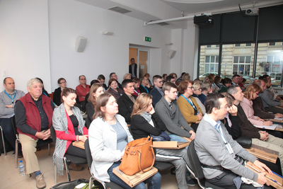 Konferencja naukowa „Zasób – specyfika – upowszechnianie. Film i fotografia we współczesnym archiwum” – Warszawa, 29 października 2018. Fot. Piotr Życieński (IPN)
