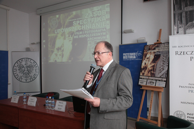 Konferencja naukowa „Zasób – specyfika – upowszechnianie. Film i fotografia we współczesnym archiwum” – Warszawa, 29 października 2018. Fot. Piotr Życieński (IPN)