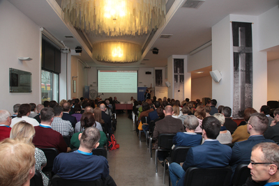 Konferencja naukowa „Zasób – specyfika – upowszechnianie. Film i fotografia we współczesnym archiwum” – Warszawa, 29 października 2018. Fot. Piotr Życieński (IPN)