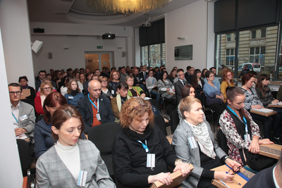 Konferencja naukowa „Zasób – specyfika – upowszechnianie. Film i fotografia we współczesnym archiwum” – Warszawa, 29 października 2018. Fot. Piotr Życieński (IPN)