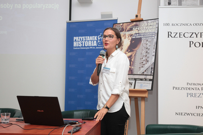 Konferencja naukowa „Zasób – specyfika – upowszechnianie. Film i fotografia we współczesnym archiwum” – Warszawa, 29 października 2018. Fot. Piotr Życieński (IPN)