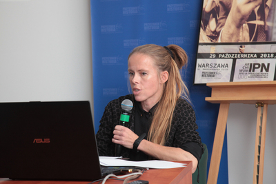 Konferencja naukowa „Zasób – specyfika – upowszechnianie. Film i fotografia we współczesnym archiwum” – Warszawa, 29 października 2018. Fot. Piotr Życieński (IPN)