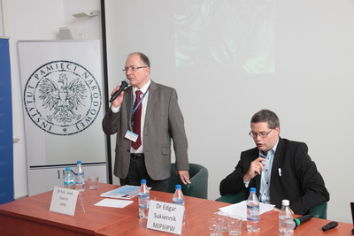 Konferencja naukowa „Zasób – specyfika – upowszechnianie. Film i fotografia we współczesnym archiwum” – Warszawa, 29 października 2018. Fot. Piotr Życieński (IPN)