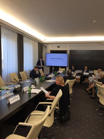 Konferencja popularnonaukowa „Odbudowa państwa polskiego – prawo i polityka historyczna po 1918 roku” w Senacie RP – Warszawa, 6 listopada 2018